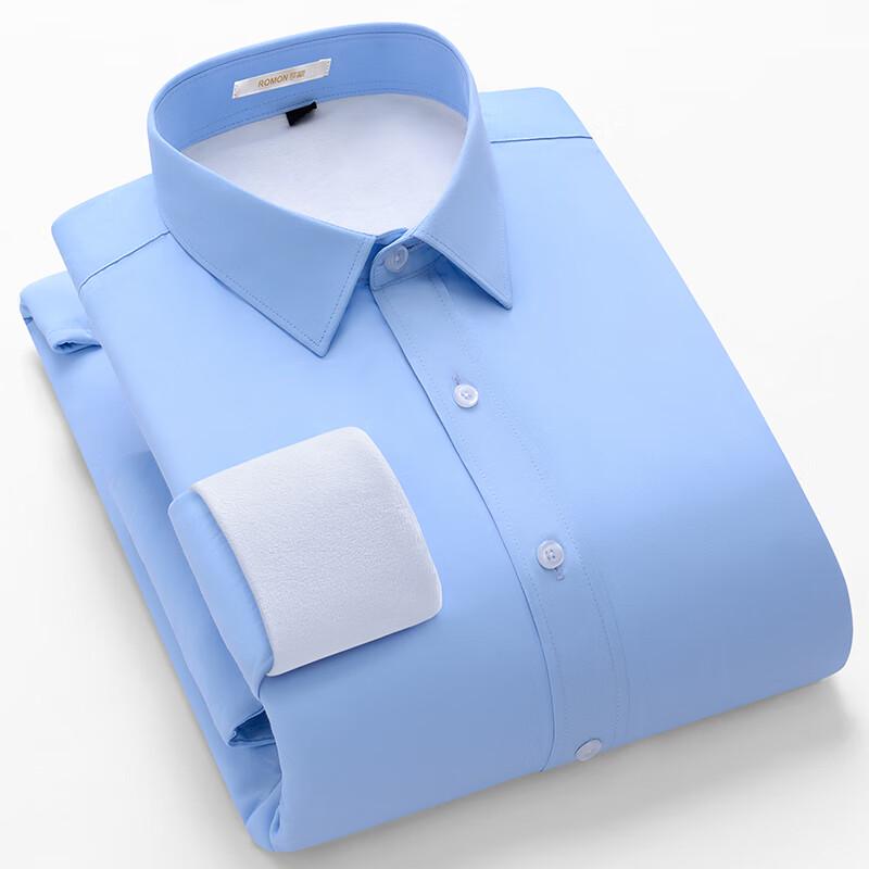 Romon Plus Вельветовая Утепленная Рабочая Рубашка с Длинным Рукавом 38