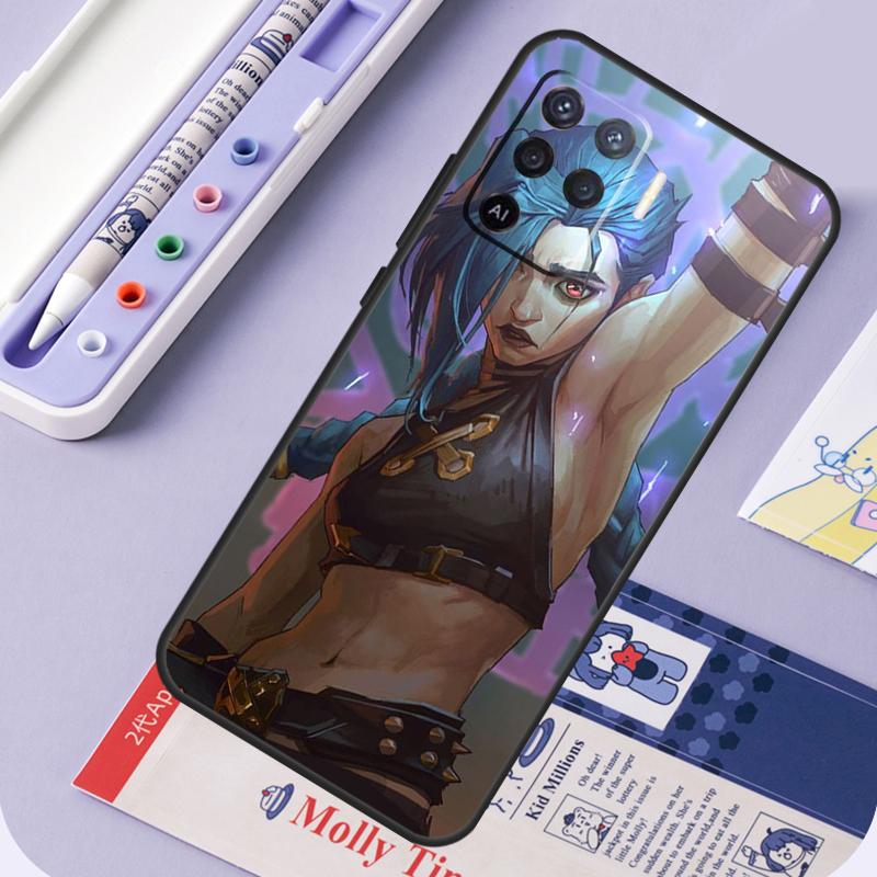 

Чехол для телефона с изображением персонажей аниме Arcane Jinx Vi для OPPO A15 A16 A52 A72 A5 A9 A31 A53 A83 A91 A93 A54 A74 A94 Find X5 X3 Pro Find X3 Pro