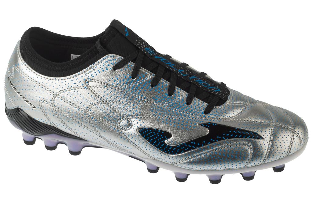 Joma Evolution 25 EVOW AG, Mens Silver Football Cleats