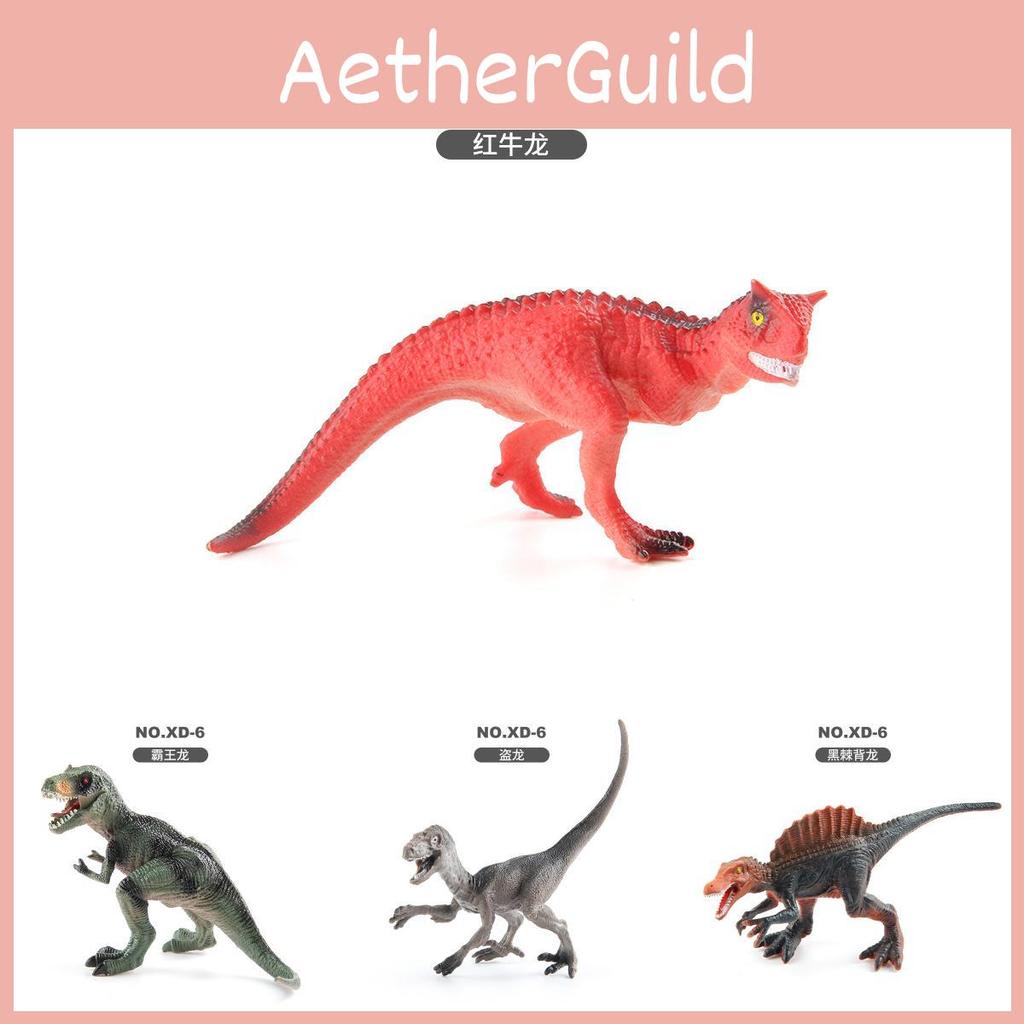 Miniature Realistic Dinosaur Figurines Set Featuring Various Models Crafted From Durable Pvc Material