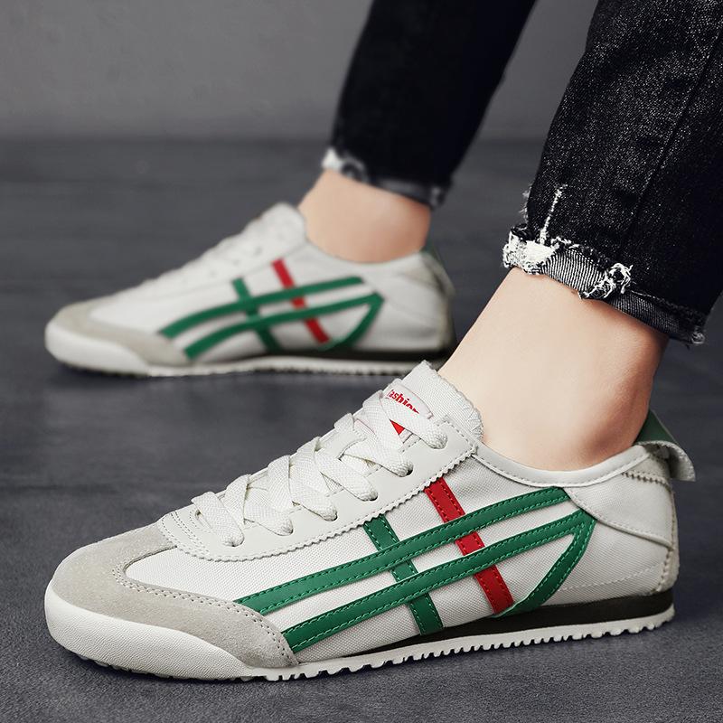 

Canvas men s shoes 2025 new spring casual one-pedal lazy shoes Forrest Gump flat baseplate shoes men s trendy cloth shoes 44