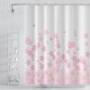 Mount Fuji Shower Curtain Japan Famous Landscape Cherry Flower Mountains Abstract Scenery Shower Curtains For Bathroom