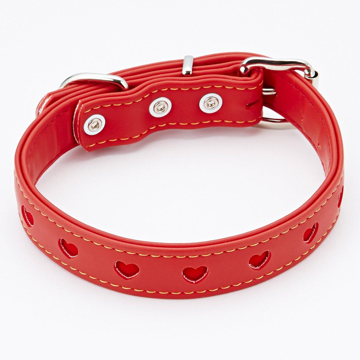

Petio Hearty Flat Collar Red 24mm для собак с короткой шерстью среднего размера красный