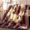 Winter Raschel Mink Blankets For Beds Double Layers Soft Warm Fluffy Thick Faux Fur Bedding Blankets 2-6Kg