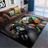 Valentino Rossi Motor Carpet Rug for Living Room Bedroom Home Sofa Decoration,Kids Play Non-slip Floor Mat