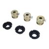 3 szt. Zestaw adapterów wolnobiegu Stal 13 mm Adapter wolnobiegu rowerowego ze złączkami do wymiany Elektryczny trójkołowiec
