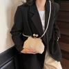 Summer Woven Straw Tote Bag Casual Beach Vacation Women Shoulder Bags Large Capacity Female Handbag KTB