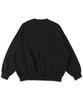 WEGO Photo Paste Graphic Pullover Size Big Gift Men's Sweatshirt, M, Black, Streetwear, Casual, Silhouette, Spring, Autumn, Winter,