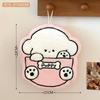 Thickened Puppy Hand Towel Absorbent Quick Drying Handkerchief Cloth Coral Fleece Cute Design Absorbent Towel Bathroom Use