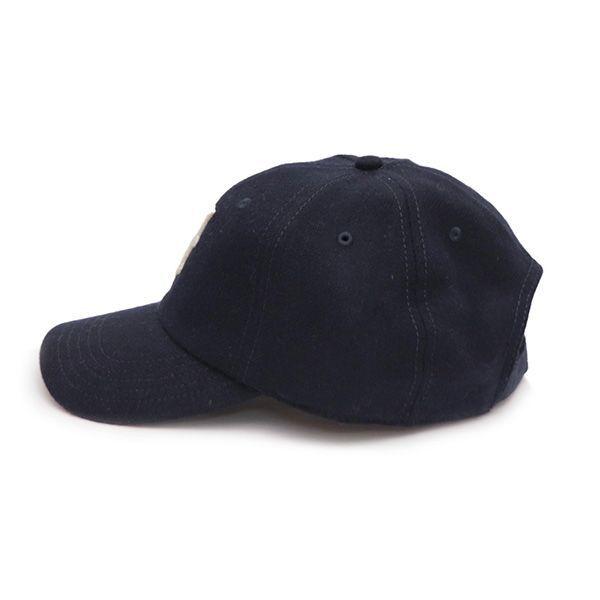Used AMERICAN NEEDLE Wool Cap New York Cubans Negro League Baseball Cap Size Adjustable Hat Navy Unisex