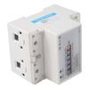 DIN Rail Installation Wattmeter Pulse Indication Meter Digital Wattmeter Safe Data Transmission 5A Rated Current