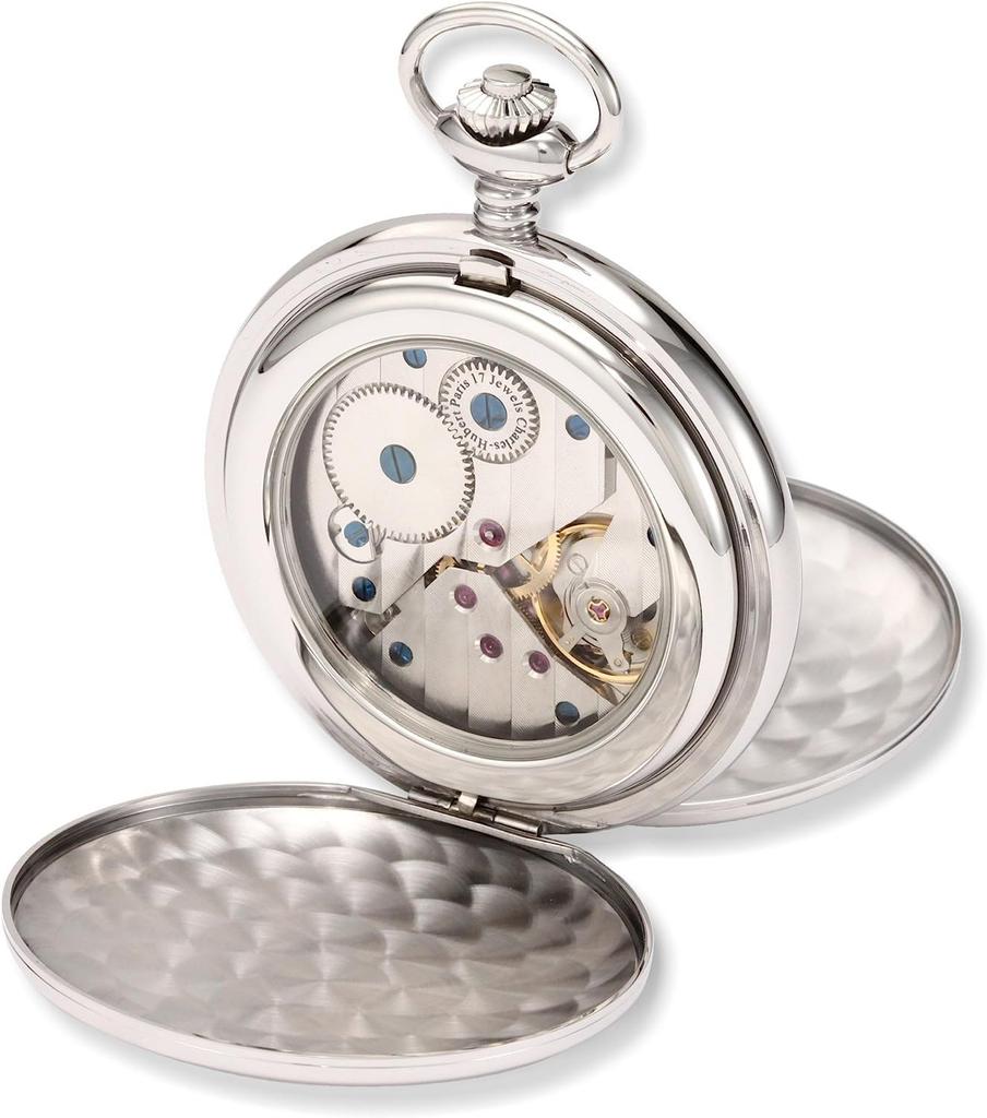 Pocket Watch Mechanical Manual Winding Small Seconds [Charles Hubert] 3907-WRR Men's