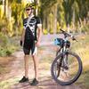 Conjunto de Ciclismo Masculino J sey Respirável de Secagem Rápida Manga Curta com Calção com Forro de Gel Conjunto de Roupa para Bicicleta