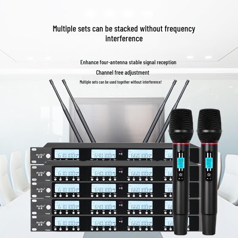 HuiDu U-1306T UHF Wireless Microphone System (CN Version)