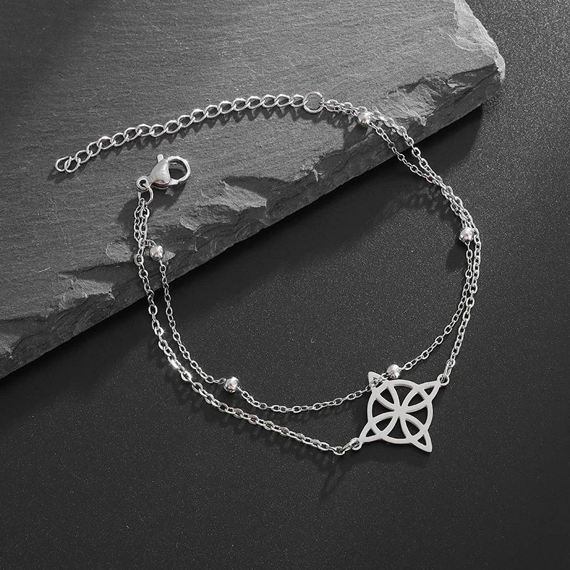 Retro Gothic Dark Style Black Bracelet Suitable for Men\'s Personality Women\'s Simple Charm Casual Jewelry Gift