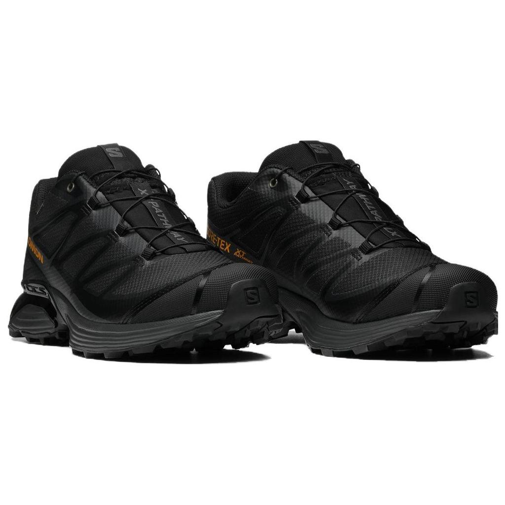 Salomon Xt-Pathway Gore-Tex Comfortable Sports Durable Lightweight Low-Top Outdoor Functional Shoes Unisex Shoes Black 472901