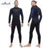 3mm Full Body Wetsuit Men Women Thermal Neoprene Diving Suit Surfing Snorkeling Swimming Water Sports Gear