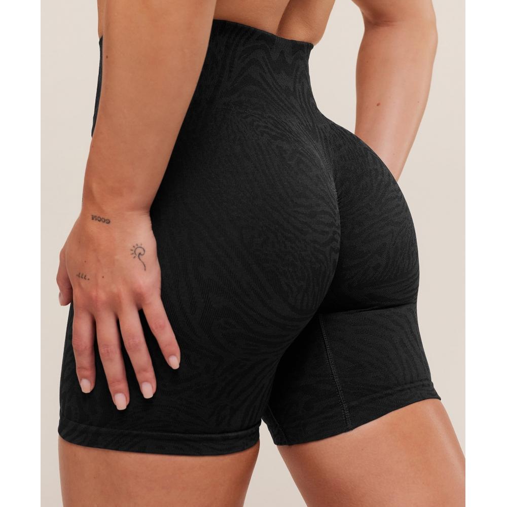 Gymshark Adapt Animal Seamless Shorts Black Asphalt Grey B4b9d Bddy