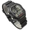 Casio World Time Digital Men's Watch AE-1200WH-1AV Black