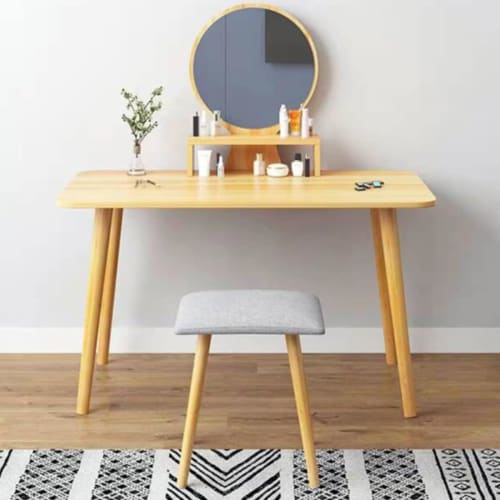 Fegson Solid Beech Furniture Legs, Set of 4, 200kg Weight Capacity, Table Legs, Sofa Legs, DIY, with Installation Kit, Natural Scandinavian Style, Off