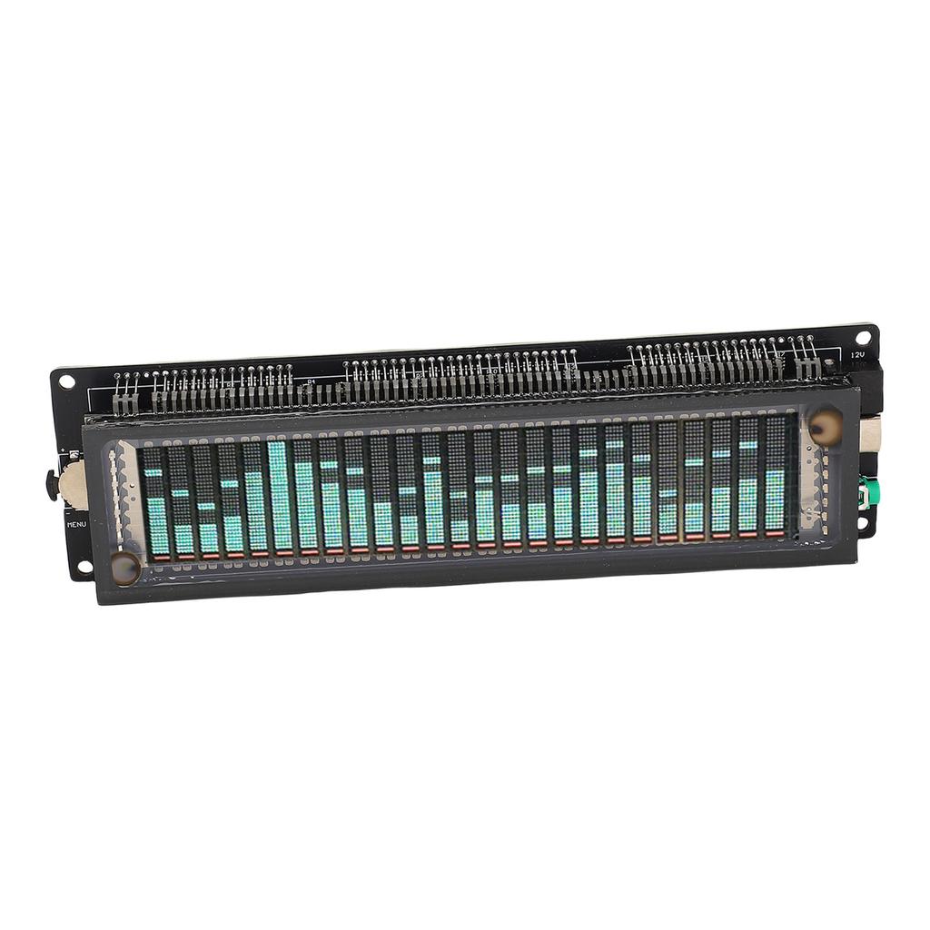 Sound Spectrum Analyzer 32Hz-20KHz High Resolution Adjustable Bringhtness Transparent Shell VFD LED