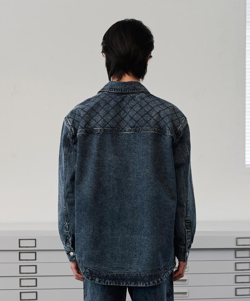 DEMADEN Napalaka Denim Shirt Deep Green