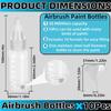 30ml Plastic Painting Spray Bottle With Mixing Bead For Acrylic Paint Storage
