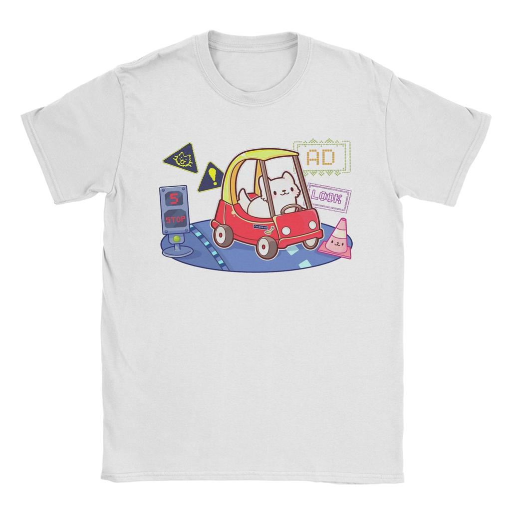 Retro Deads by Daylights Horror-Killer Spiel Dbd T-Shirts Herren Rundhals Kurzarm Oberteile Baumwolle Sommer OberteileOberteile