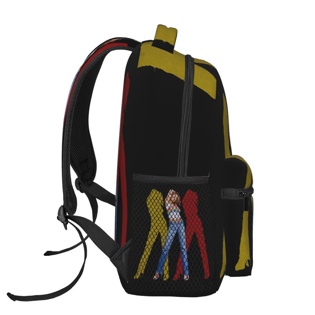 American Hip-hop Mariah Carey Singer Student Backpack School Bag Hiking Daypack for Men Women Fashion Bookbag Shoulder Bags