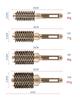 Professional 1PC 4  Size Gold Round Hair Comb Hairdressing Curling Hair Brushes Barrel Comb For Blow Dry Salon Styling Tools