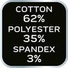 PREMIUM shorts, 62% cotton, 35% polyester, 3% elastane, size XS