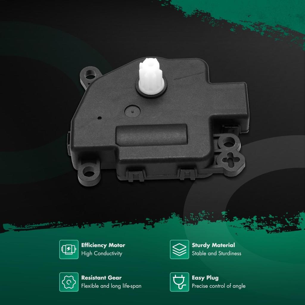 SCITOO 604-251 HVAC Heater Blend Door Actuator Compatible With Ford Fiesta 2011-2018, Main, Air Inlet, 2 P, Replace BE8Z19E616A