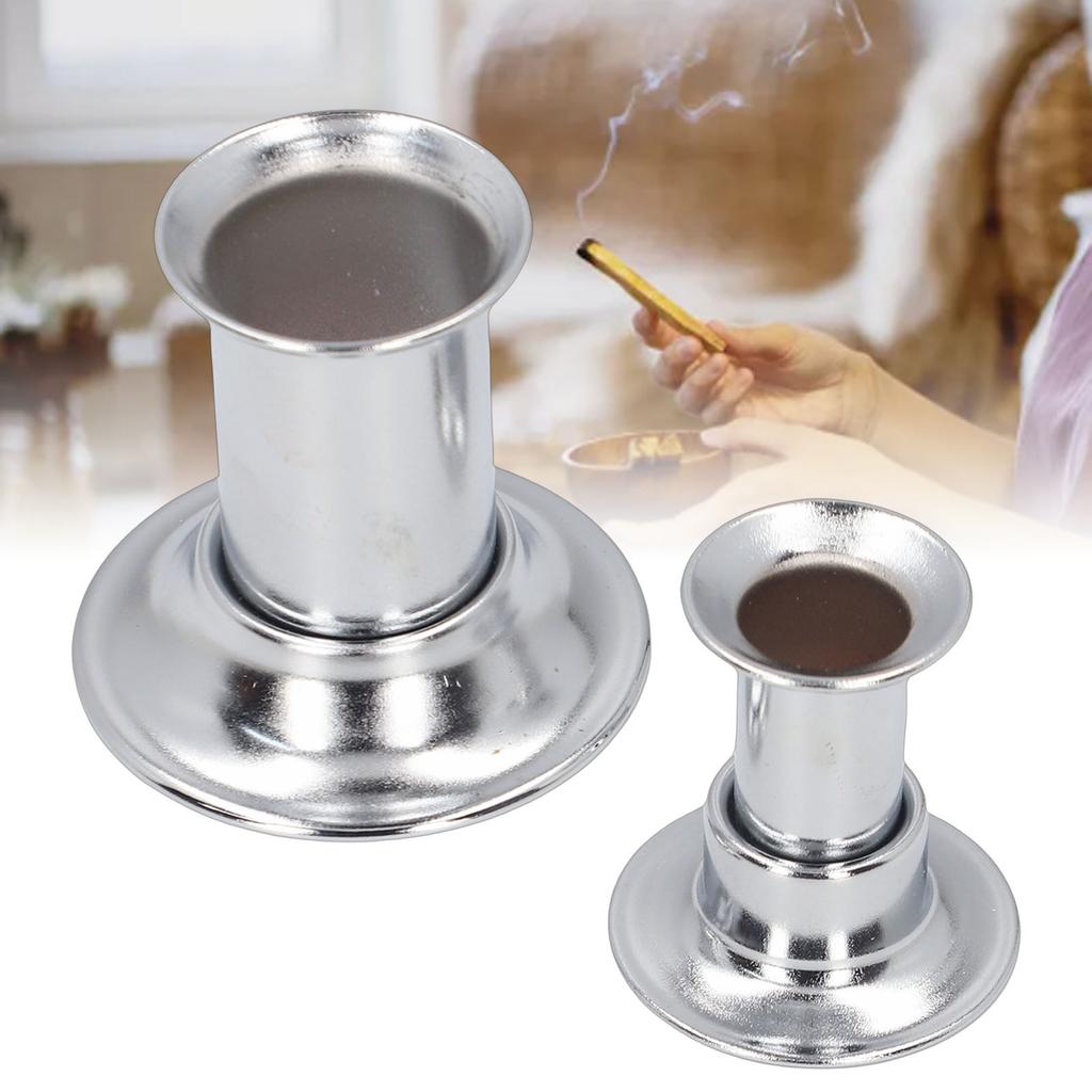 2 Pcs Stainless Steel Moxa Stick Extinguisher Moxibustion Roll Extinguisher 2cm 3cm