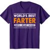 Fathers Day Funny Worlds Best Farter I Mean Father Dad T Shirt Summer Graphic Streetwear Short Sleeve Birthday Gifts Tshirt