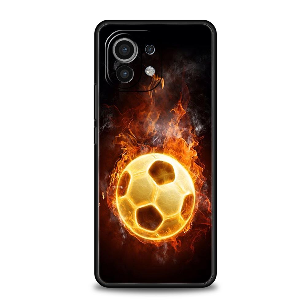 Football Passion Soccer Ball Phone Case For Xiaomi 14 13T 12T Pro 12 13 11 Ultra Mi Note 10 Lite 10T 5G 11X Pro 11T 11i 9T Cover
