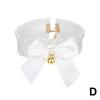 Sexy Cat Ears Headband Lace Bow Choker Plush Bell Hairband Cosplay Masquerade-Party Costume Hair Accessories For Women Girl C5F0