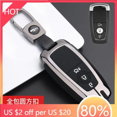 Styling Mouldings Car Key Case Full Cover for Ford Fusion Mustang Explorer F150 F250 F350 EcoSport Edge S-MAX Ranger Lincoln Mon