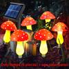 Pilz Solar Lichterkette Außen Garten Deko Dekorative Lampe Für Weihnachtsveranstaltungen