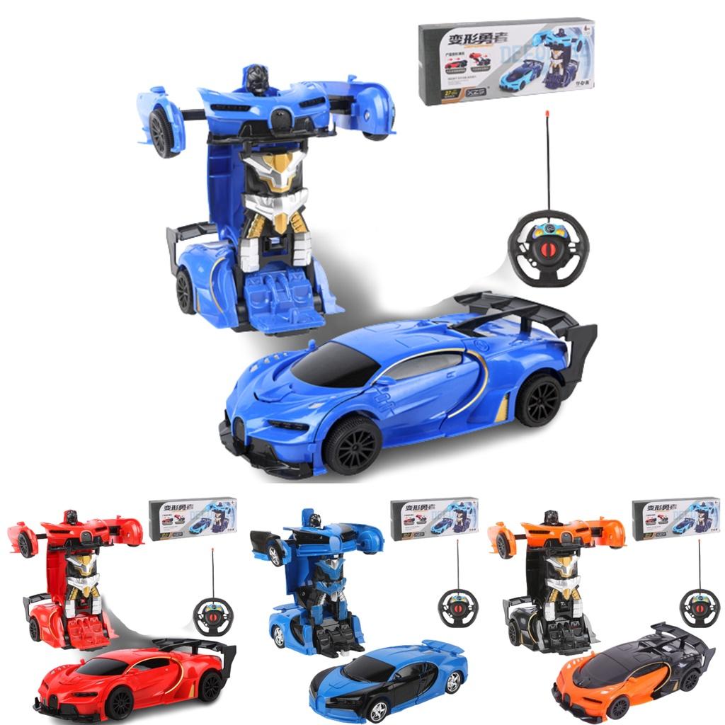 2 In 1 Remote Control Transforming Robot Car For Kids