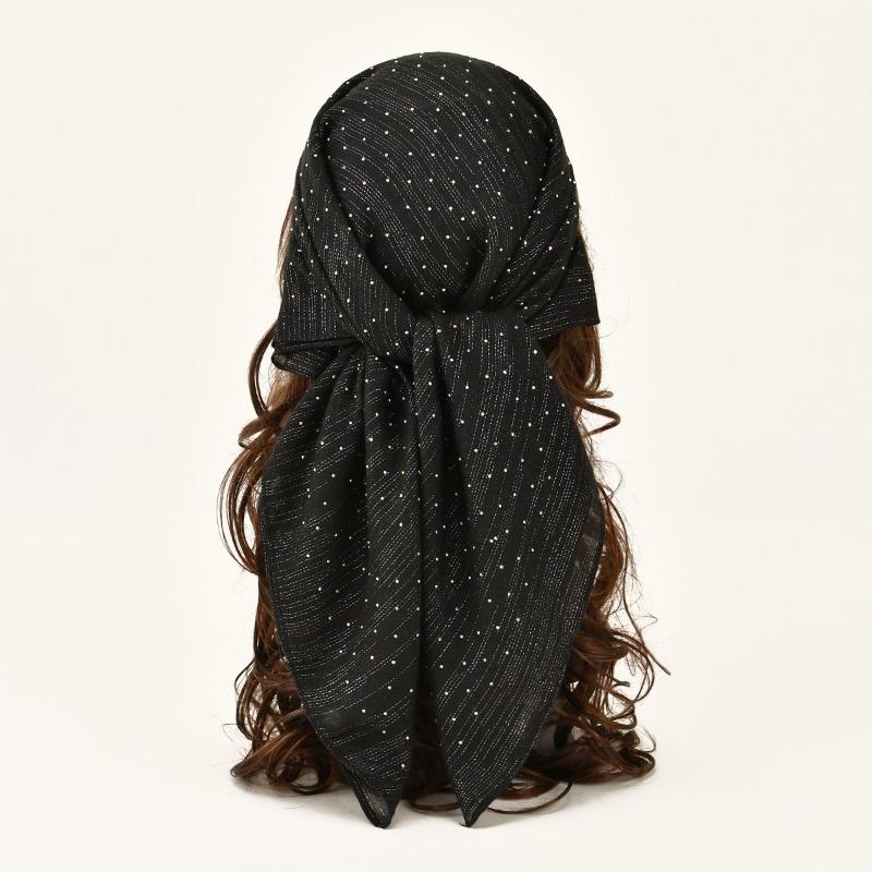 

Хиты продаж новый горячий бриллиантовый платок на голову цыганский яркий шелковый квадратный платок шелковый платок женский высококачественный темпераментный платок 80*80cm