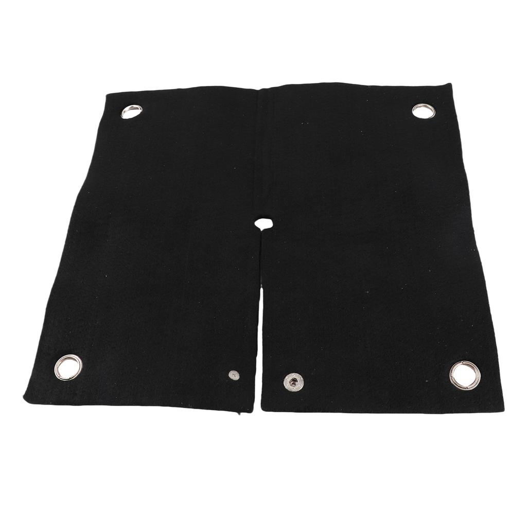 Svařovací deka 32x31x0,6cm Zesílená uhlíková vlákna Ohnivzdorná Nehořlavá Měděná trubka Tvrdé pájení