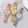 New Light Luxury  Diamond Personality Daily Fashion Ladies Bracelet Watch