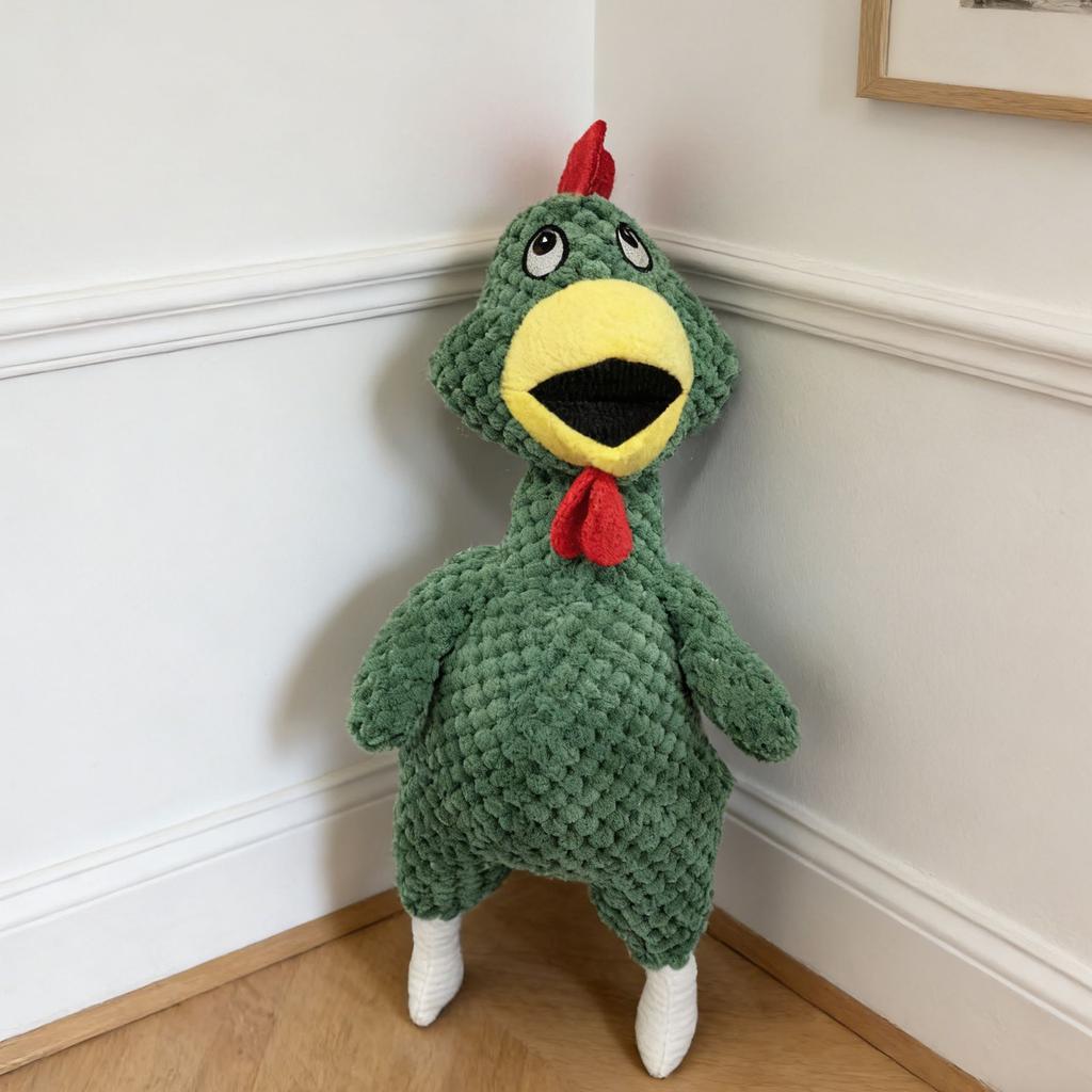 1PCS Scream Chicken Dog Sound Toy Dog Plush Pet Toy