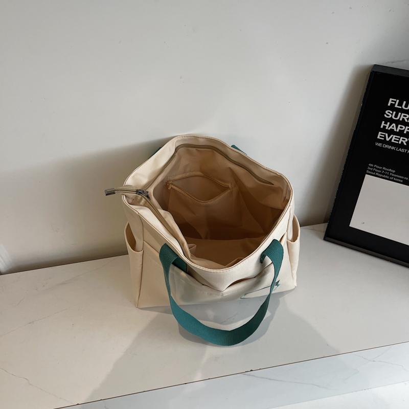 Women's Large Capacity Shoulder Bag Class Commuter Tote Bag Underarm Bag