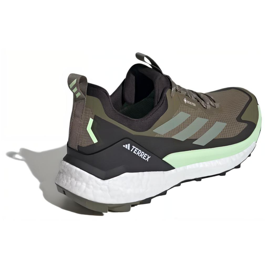 Nové Adidas Terrex Free Hiker 2.0 Low Gore Tex Olive Strata Silver Green Core Black IE5104