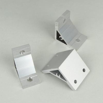 2 Stück 90 Grad Winkelverbinder 2020 3030 4040 4545 5050 6060 Einzelschlitz/Doppelschlitz Aluminiumprofil Verbindungselement