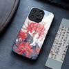 Red Spider Lily Flower Of Hell Phone Case For IPhone 16 Pro Max 17 14 15 Plus 13 Mini 11 12 X XR XS 8 7 Plus SE Glass Cover