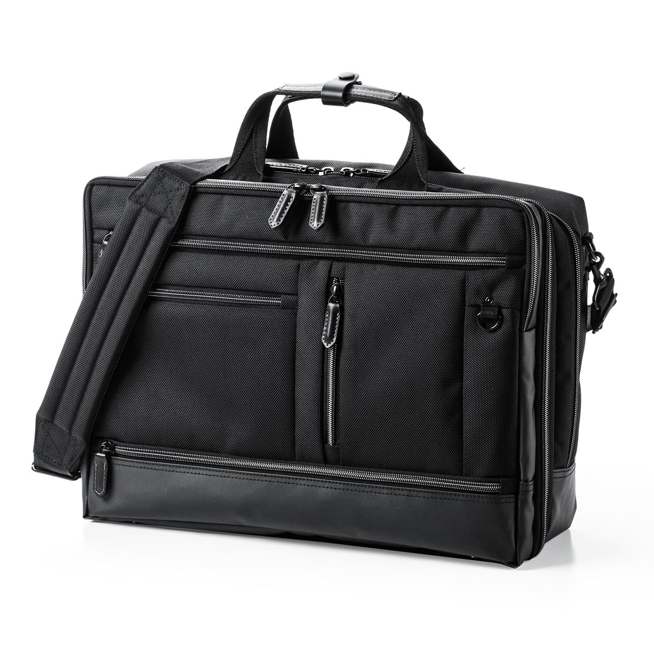 

Sanwa Direct Business Bag 3WAY PC Storage Backpack with Carry Supporter Black Men s 15.6-inch 200-BAG138BK чёрный