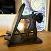 Sewing Room Organization Accessories Machine Phone Stand, Creative Desk Holder for Cell Tablet, Desktop Stand Drawing Notes Hands Free Mount Crafting
