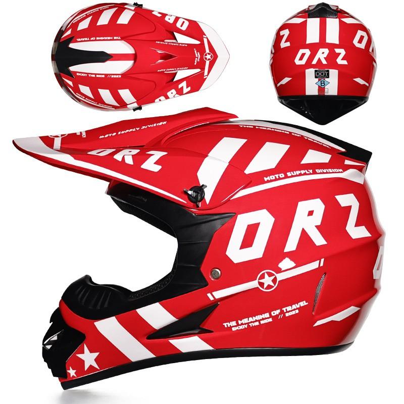 Full Face Mountain Bike Helmet Off-Road ATV Dirt Cycling Adult Unisex ABS Safety Gear